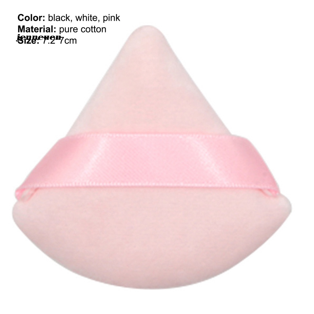 Mút Trang Điểm Hình Tam Giác Mềm Mại Màu Trắng Đen Có Thể Tái Sử Dụng