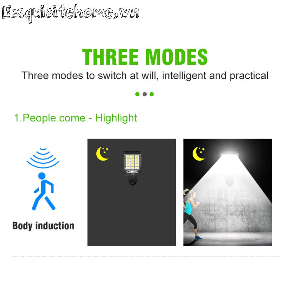 Đèn LED Tự Động 2.5W / 5V Sử Dụng Năng Lượng Mặt Trời Kèm Điều Khiển Từ Xa