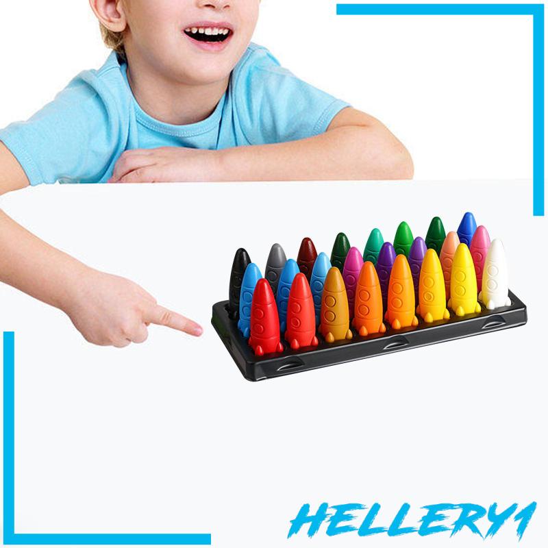 Bút Chì Màu Đánh Dấu Tên Lửa Có Thể Giặt Sạch Dành Cho Trẻ Em