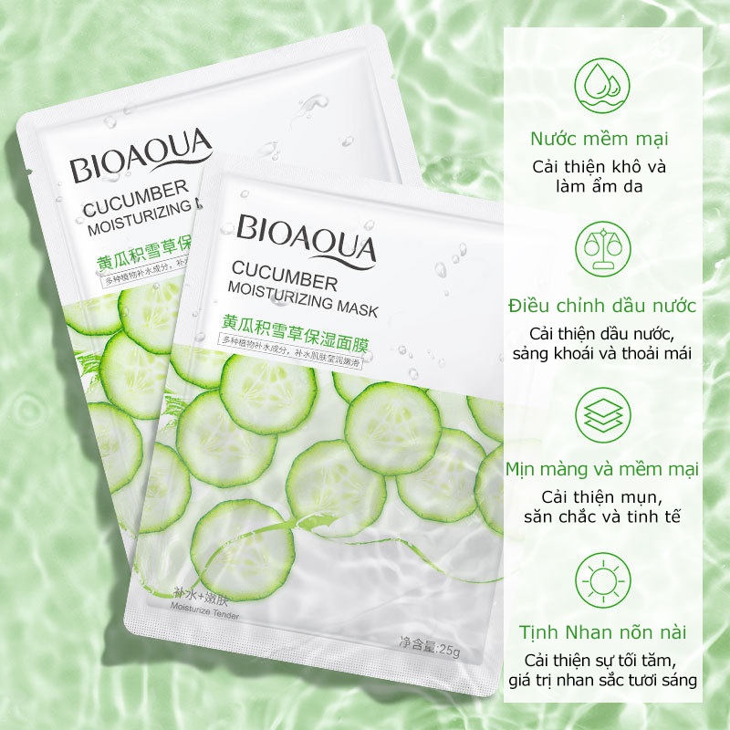 Mặt nạ giấy Bioaqua Hương Trái Cây dưỡng trắng cấp ẩm giảm mụn | BigBuy360 - bigbuy360.vn