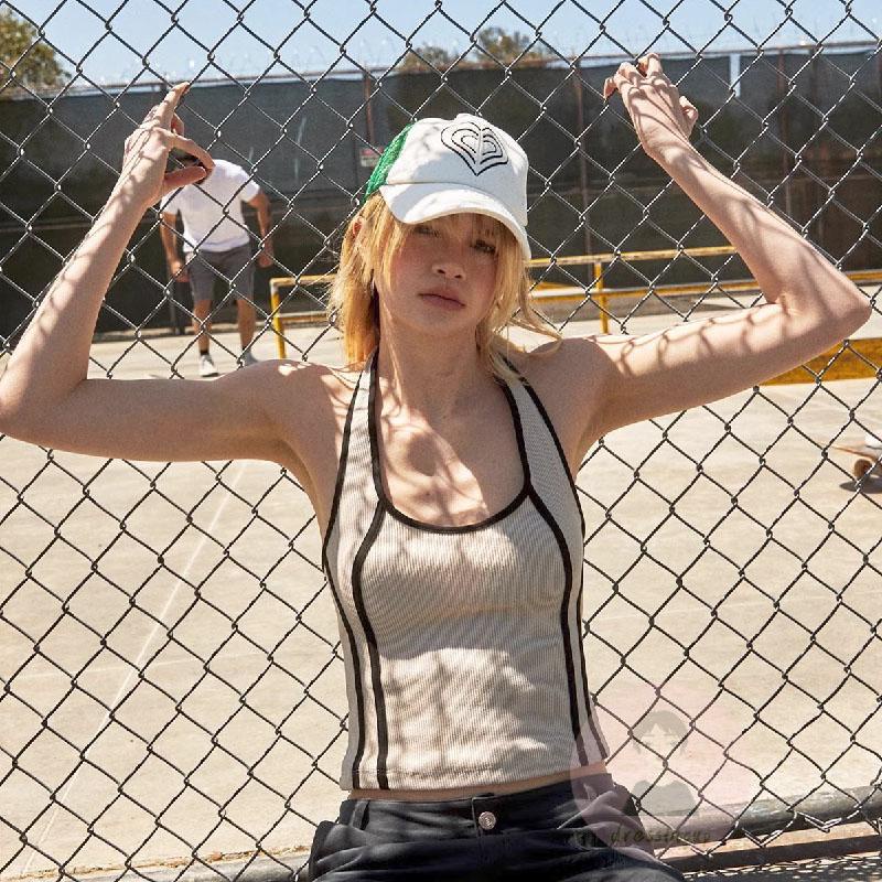 Áo Tank Top Sát Nách Thiết Kế Hở Lưng Quyến Rũ