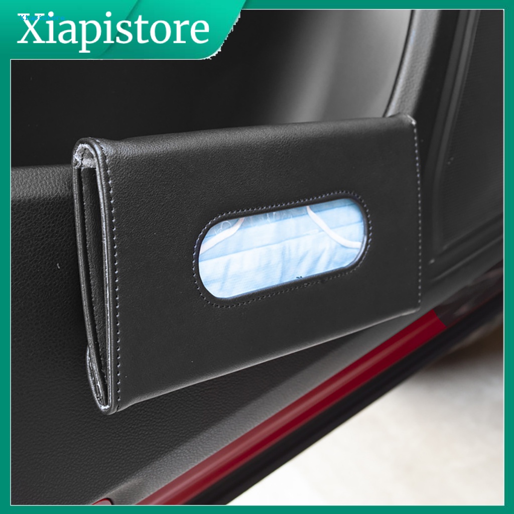 [Xiapistore] Giá Đỡ Khăn Giấy Xe Hơi Kết Cấu Mịn Nhẹ Chống Mài Mòn Tiện Lợi