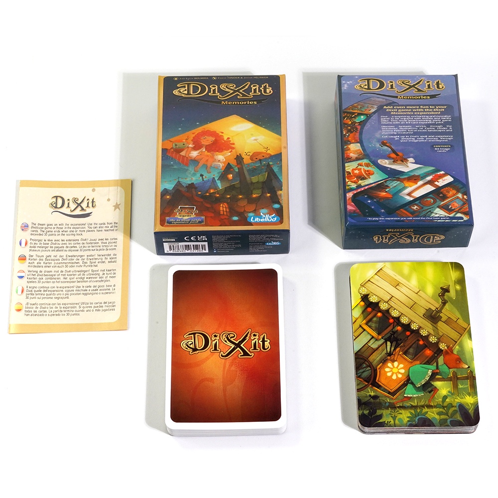 12x8 cm Dixit Expansion Board Games Card Game