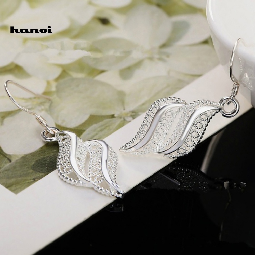 Đôi Khuyên Tai Kim Loại Thiết Kế Vintage Cho Nữ