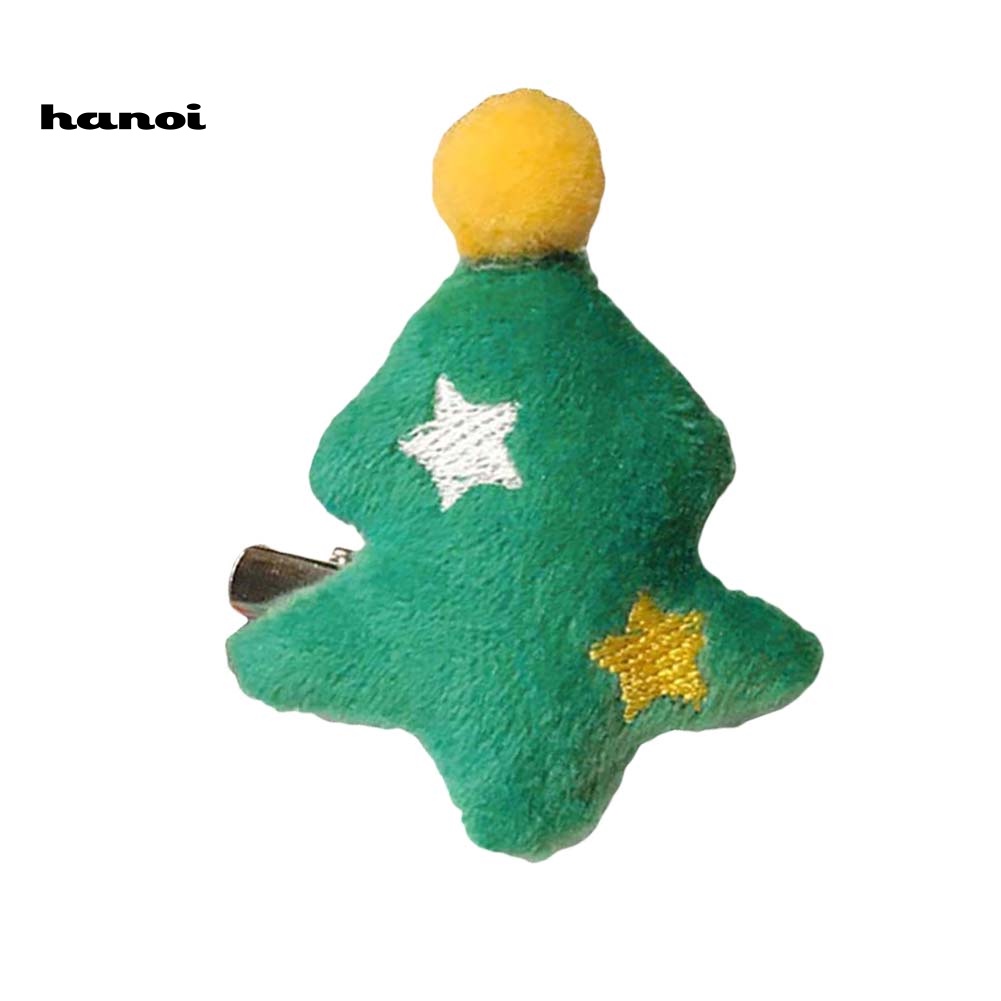 Kẹp Tóc Hình Ông Già Noel Tuần Lộc Dễ Thương