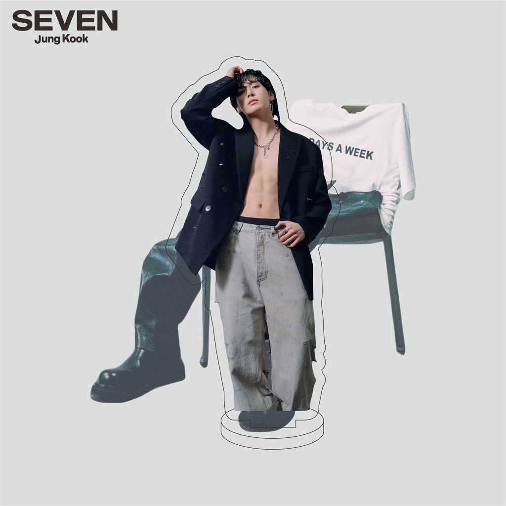 Album Jung Kook Hai Mặt Chất Liệu Acrylic Mới