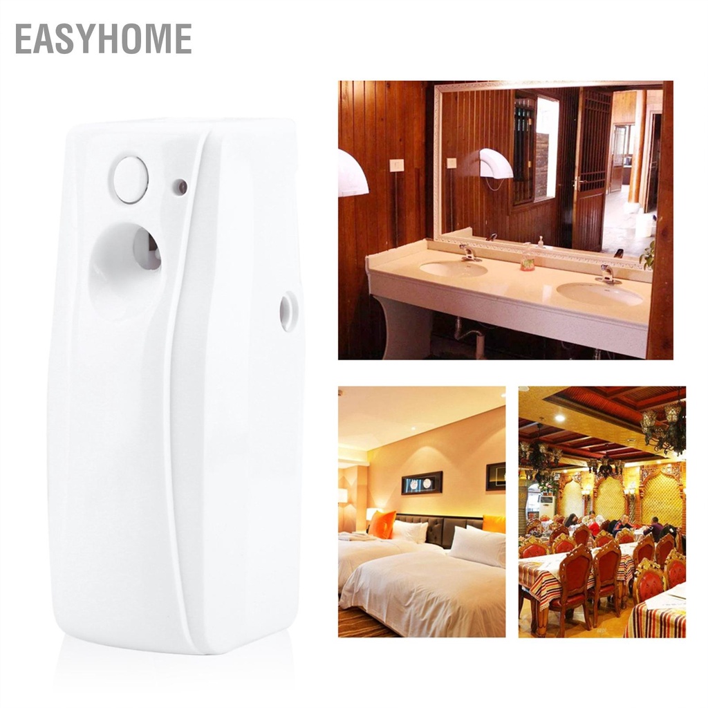 Máy Xịt Thơm Tự Động treo tường trong nhà với cảm biến ánh sáng THREELIVES