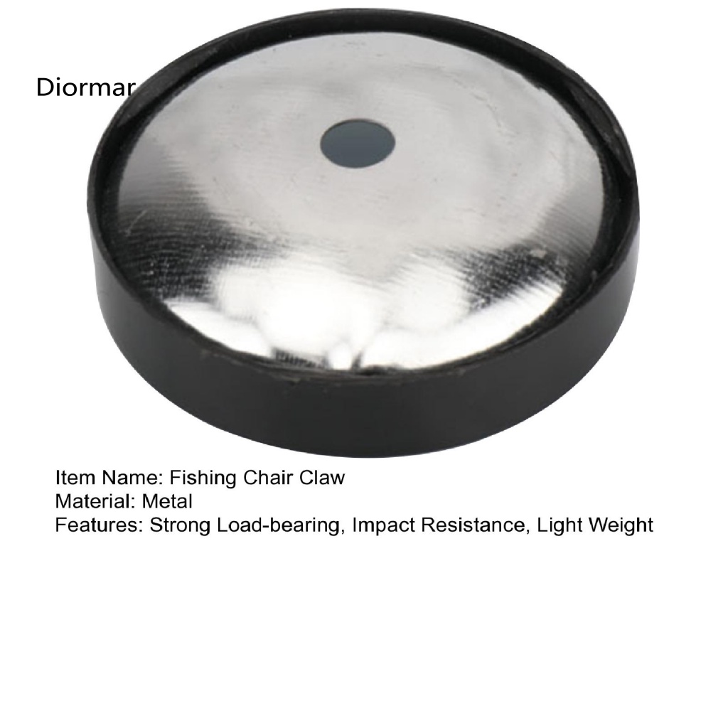 Dm-1 Bộ Bàn Chân Ghế Câu Cá 8cm Bằng Kim Loại Chịu Lực Mạnh Chống Ăn Mòn