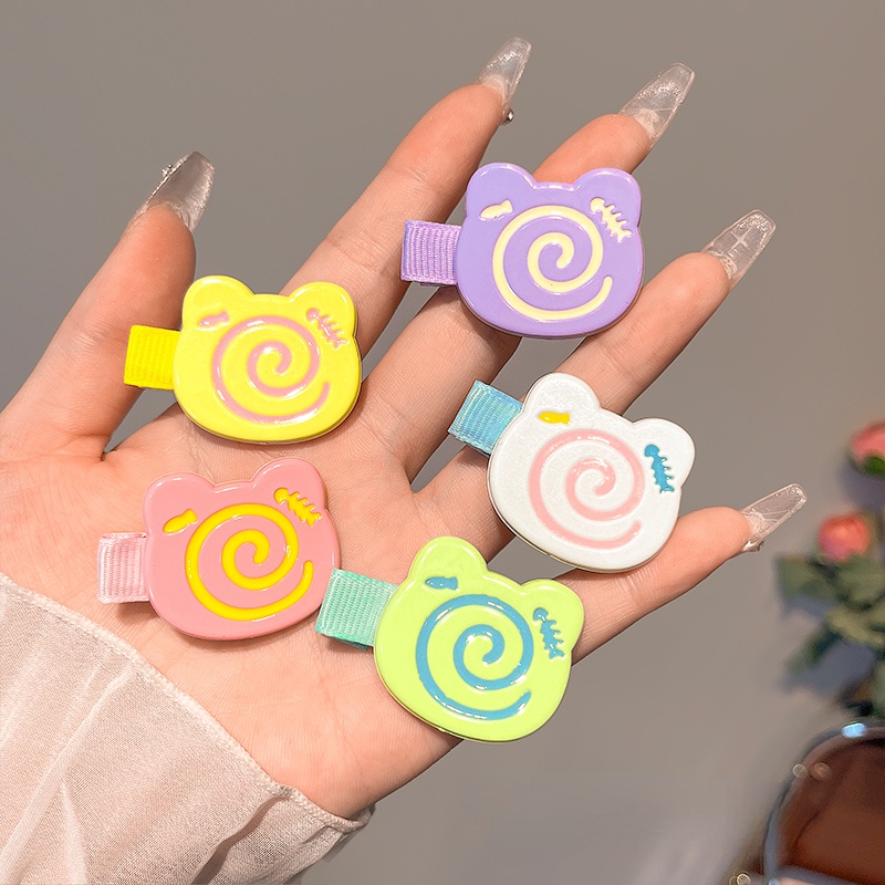 Kẹp Tóc Hình Xương Cá & Mèo Dễ Thương 1 Cái