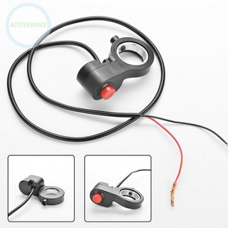 ⚡READYSTOCK⚡Motorcycle Horn Switch Universal 7/8\" Button E-Bike Handlebar Plastic