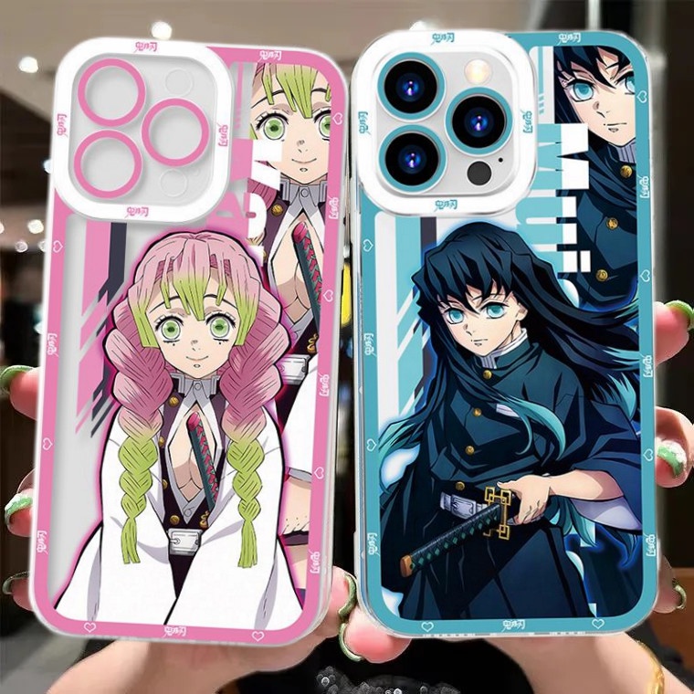 Ốp Điện Thoại TPU Dẻo Họa Tiết Hoạt Hình Demon Slayer Tokitou Tomioka Giyuu Cho Iphone 14 13 12 11 Pro Max Iphone 11