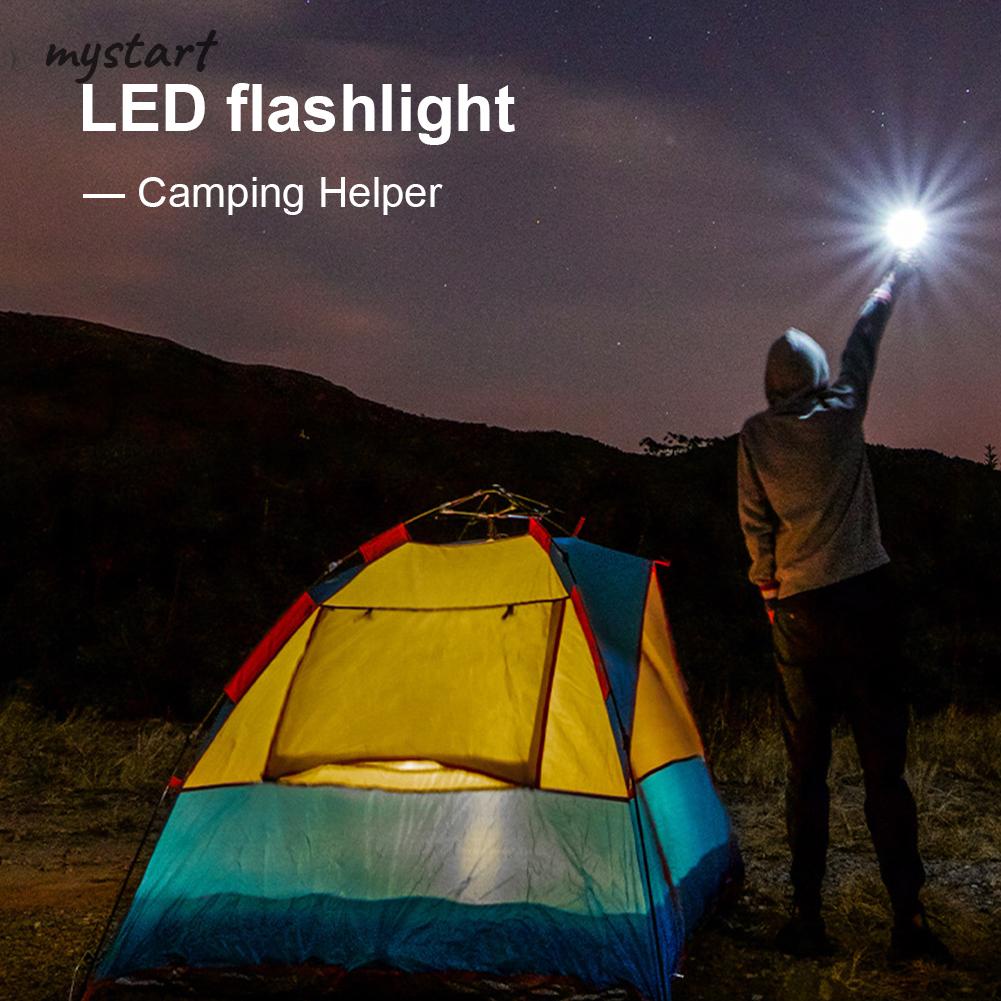 Đèn Pin LED Cầm Tay Sạc Được Loại C Kèm Kẹp Nam Châm