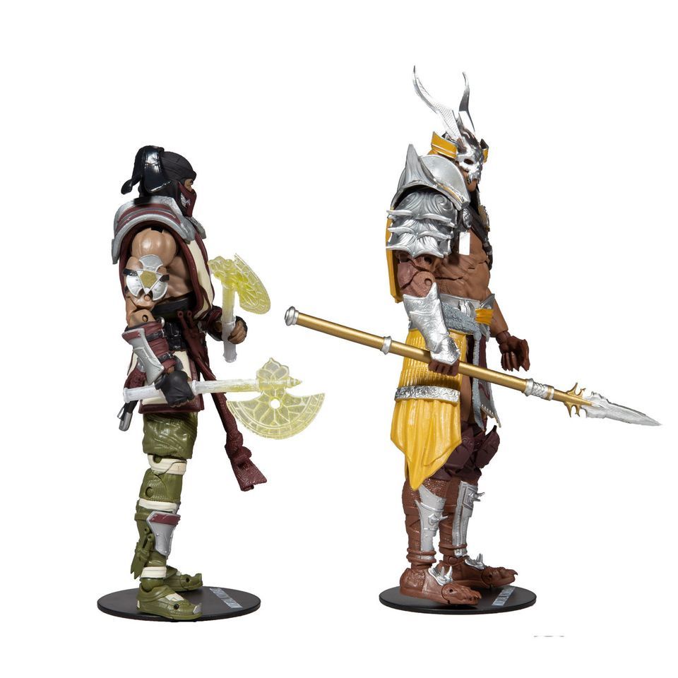 Bộ Đôi Nhân Vật MCFARLANE DC Mortal Kombat Zero Độc Đáo 23cm
