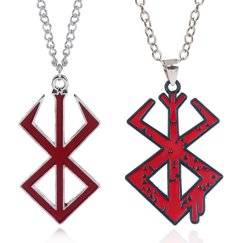 Nhật bản anime ps4 trò chơi berserk logo vòng cổ kim loại