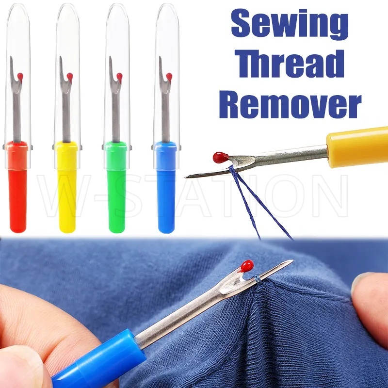 1 Dụng Cụ Tháo Chỉ / Cắt Chỉ / Chỉ May Vá Thủ Công DIY Nhỏ Gọn Có Vỏ Sò