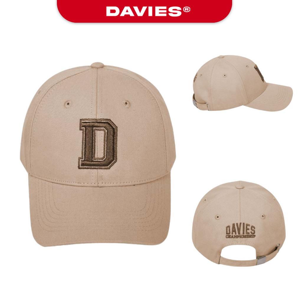 Mũ lưỡi trai nam nữ thêu logo màu be Baseball Academy Cap local brand Davies | HAT06