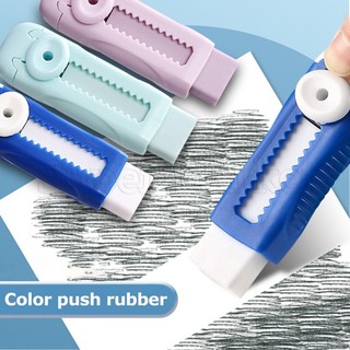 Cục tẩy bằng cao su dạng đẩy co giãn sáng tạo an toàn thiết kế thời trang cho học sinh