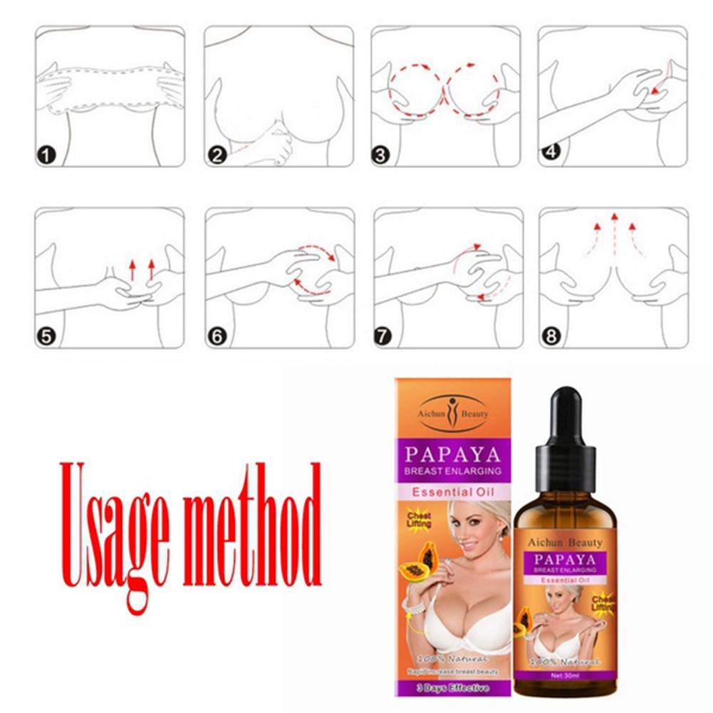 Tinh Dầu Massage Nở Ngực 30ml Giúp Săn Chắc Da