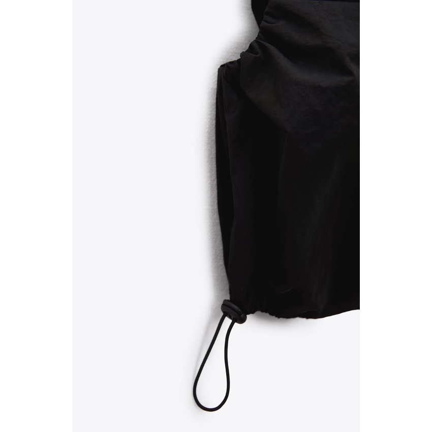 Áo croptop ba lỗ eo chun Zara chính hãng