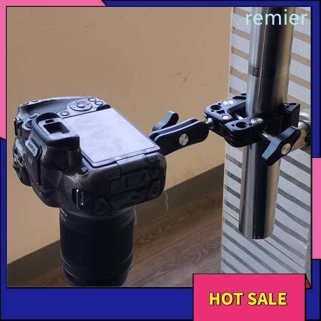 Kẹp máy ảnh re 360-degre ball head magic arm kẹp với 1/4 3/8 "lỗ cho màn hình máy ảnh slr micrô đèn led