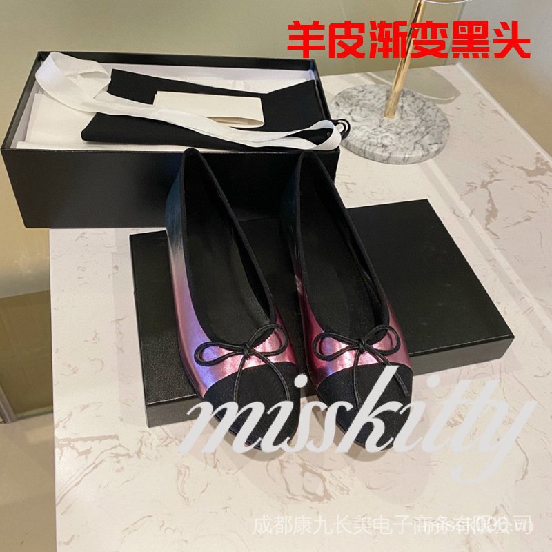 Giày Múa Ba Lê Mũi Tròn Đế Bằng Thời Trang Dành Cho Nữ