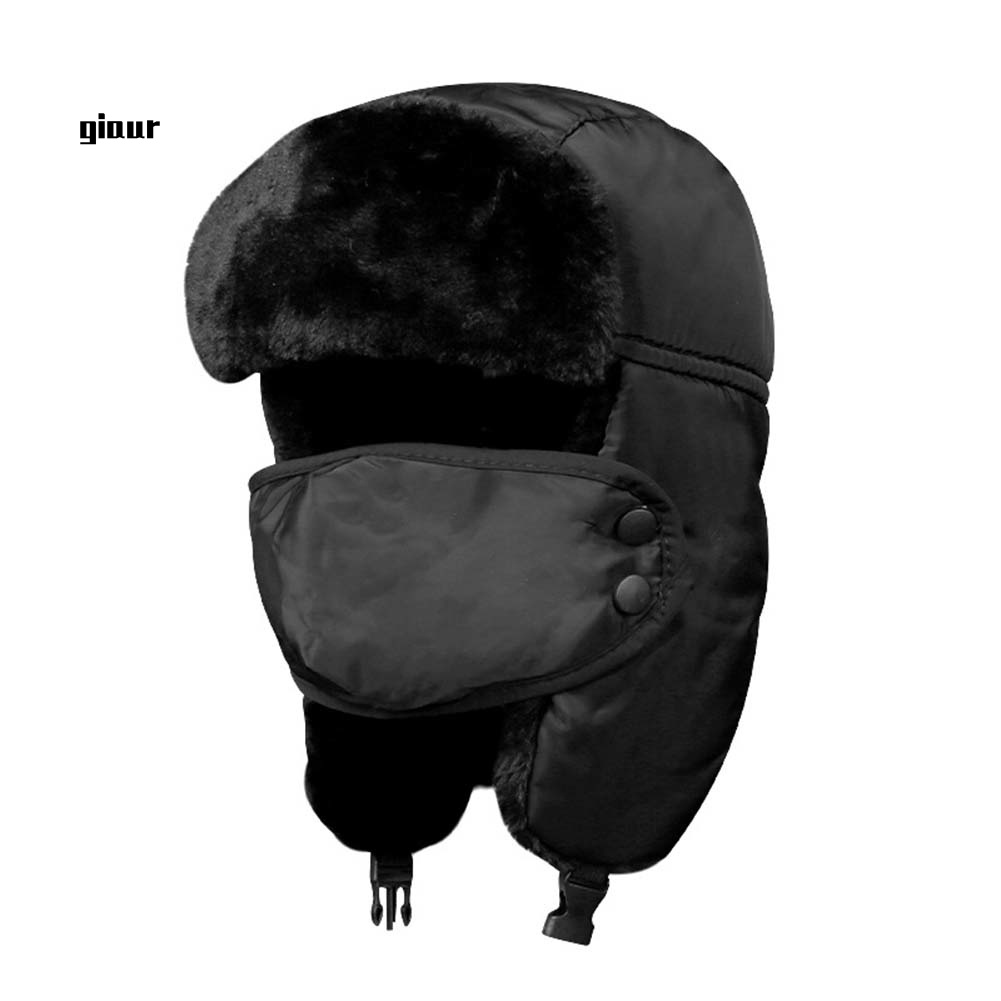 Mũ Trùm Mặt Nạ Che Phủ Tai Giữ Ấm Chống Gió Mùa Đông Cho Nam Nữ