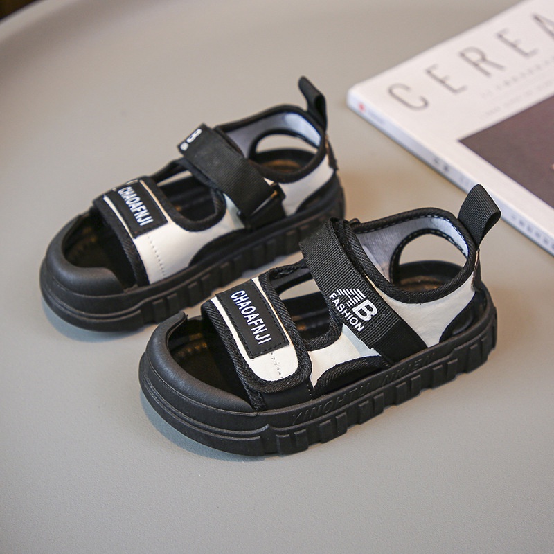 Sandal Đế Mềm Thoáng Khí Thời Trang Đi Biển Mùa Hè Cho Bé 3-10 Tuổi