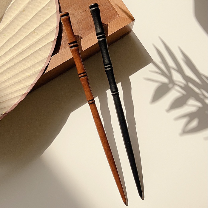 Trâm Gỗ Cài Tóc Màu Đen Phong Cách Trung Hoa Thời Trang Mùa Hè Cho Nữ