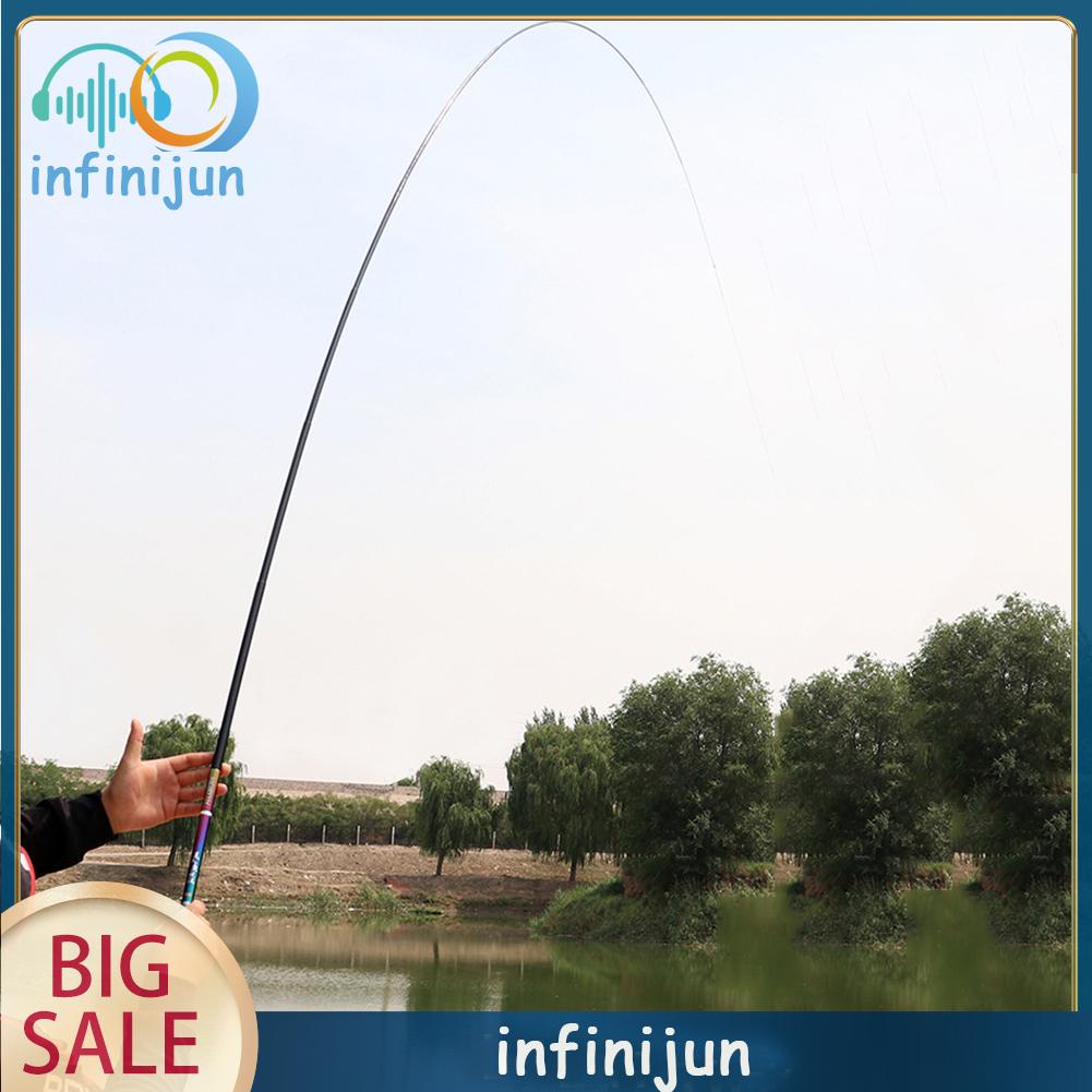 Cần Câu Cá 1.8-6.3M 43cm Chất Liệu Sợi Carbon