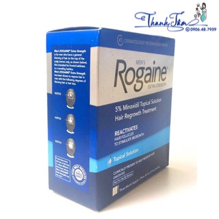 Tinh chất mọc tóc cho nam Men's Rogaine 5% Minoxidil Solution 3x60ml