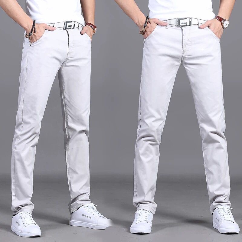 Quần Dài Dáng Ôm Phong Cách Hàn Quốc Thời Trang Mùa Hè Cho Nam HZFMC4052