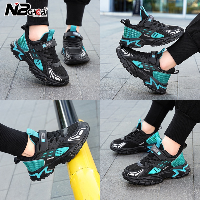 All seasons kids sneakers sport shoes for boys fashion running shoes da trẻ em lưới thoáng khí giày thường cô gái giày tennis