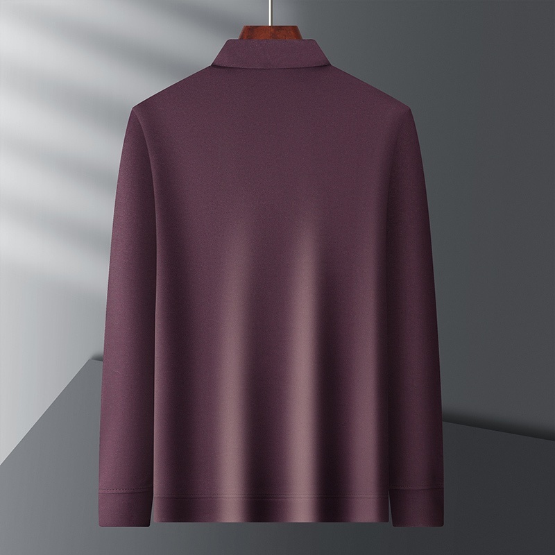 Áo Thun polo Tay Dài Thiết Kế Mới Thoải Mái Năng Động Thời Trang Dành Cho Mùa Xuân Thu