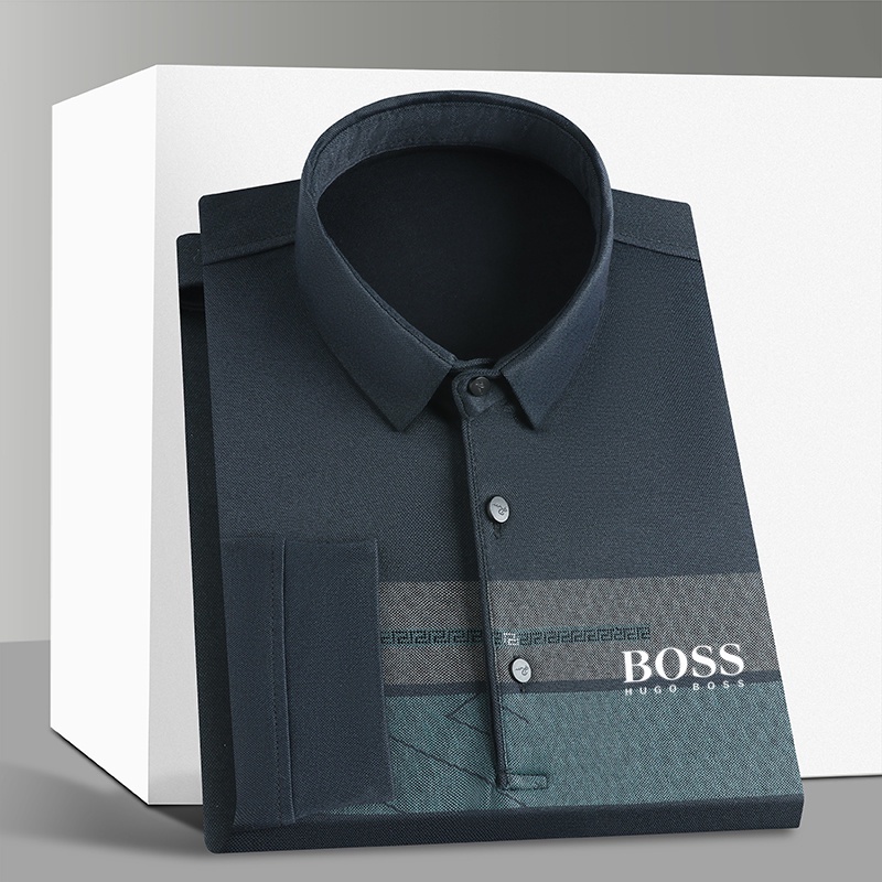 Áo polo Dài Tay Thiết Kế Mới Thoải Mái Năng Động Thời Trang Mùa Xuân Thu Dành Cho Nam