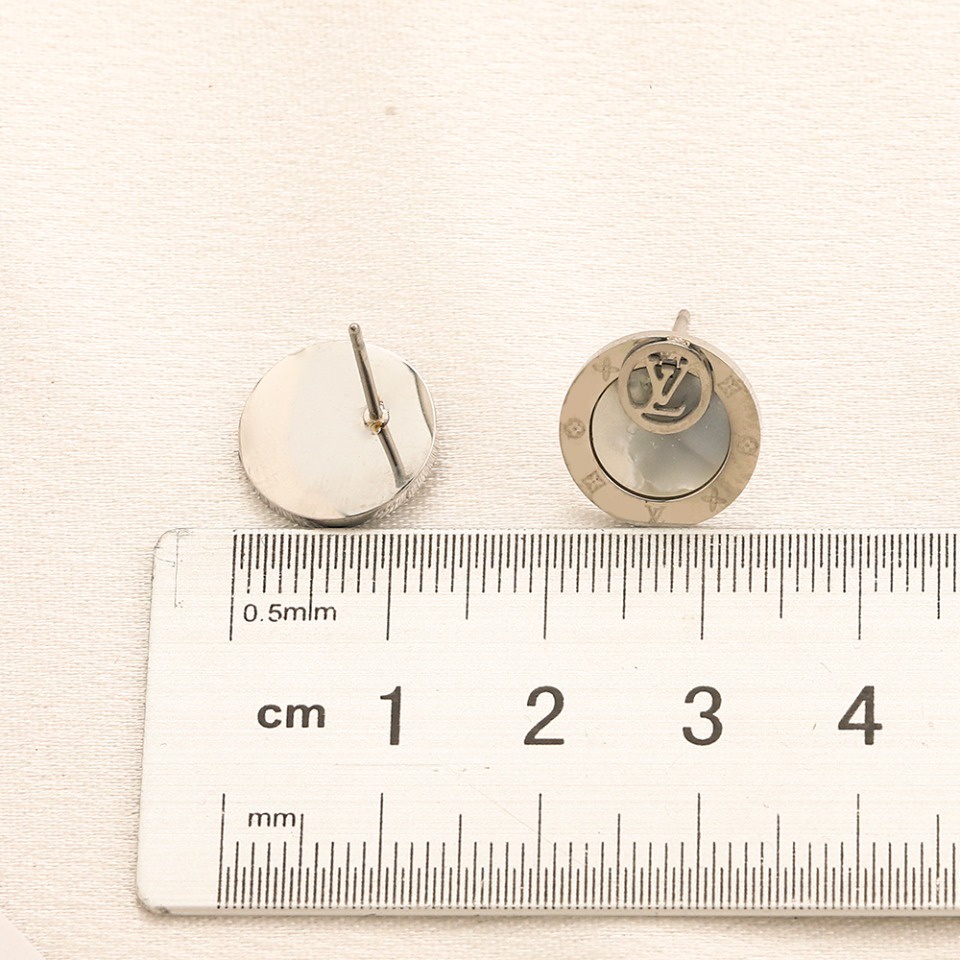 Thời Trang Bông Tai lv louis vuitton Bằng Thép Titan Cao Cấp