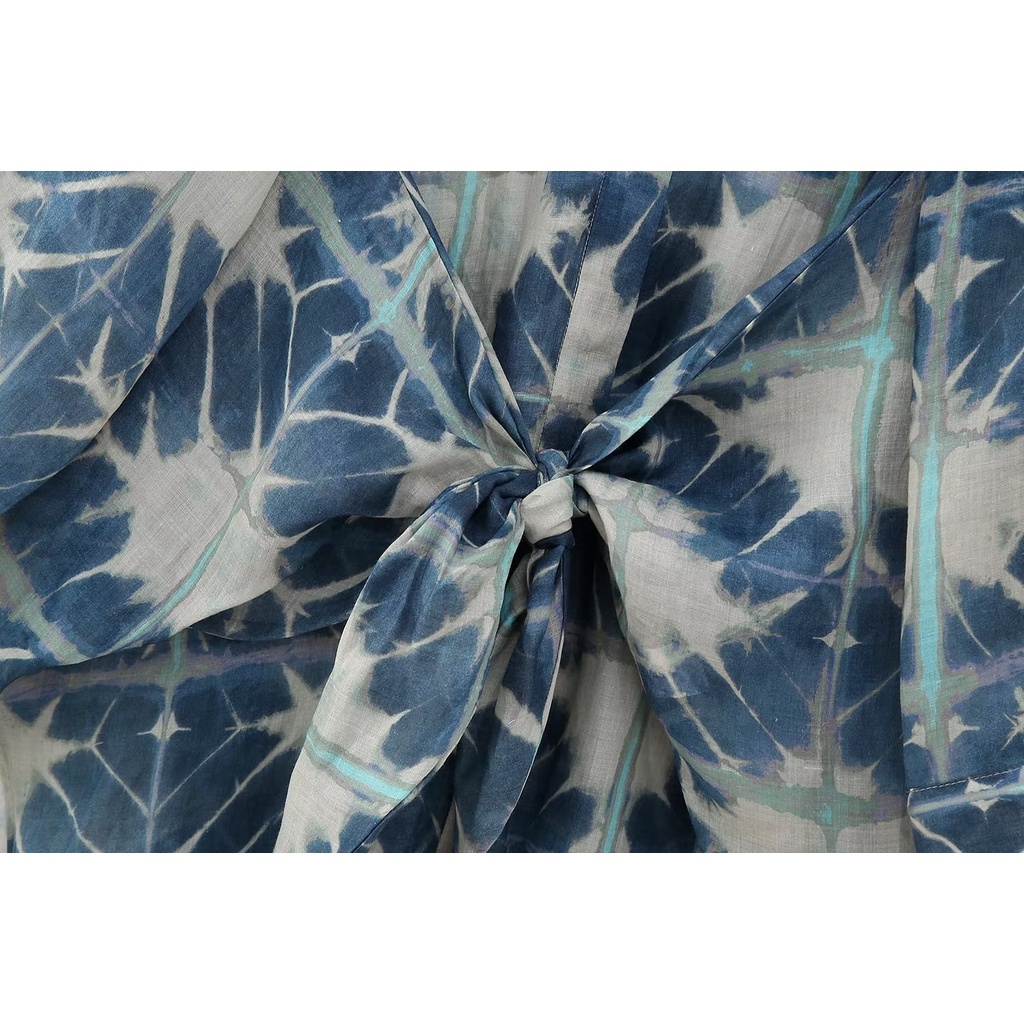 Uibey ve áo cổ áo in áo dài tay 3724