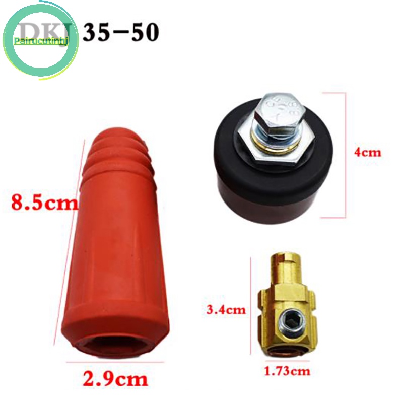 Pairhj dkj 10-25 35-50 máy hàn đầu nối nhanh ổ cắm vn