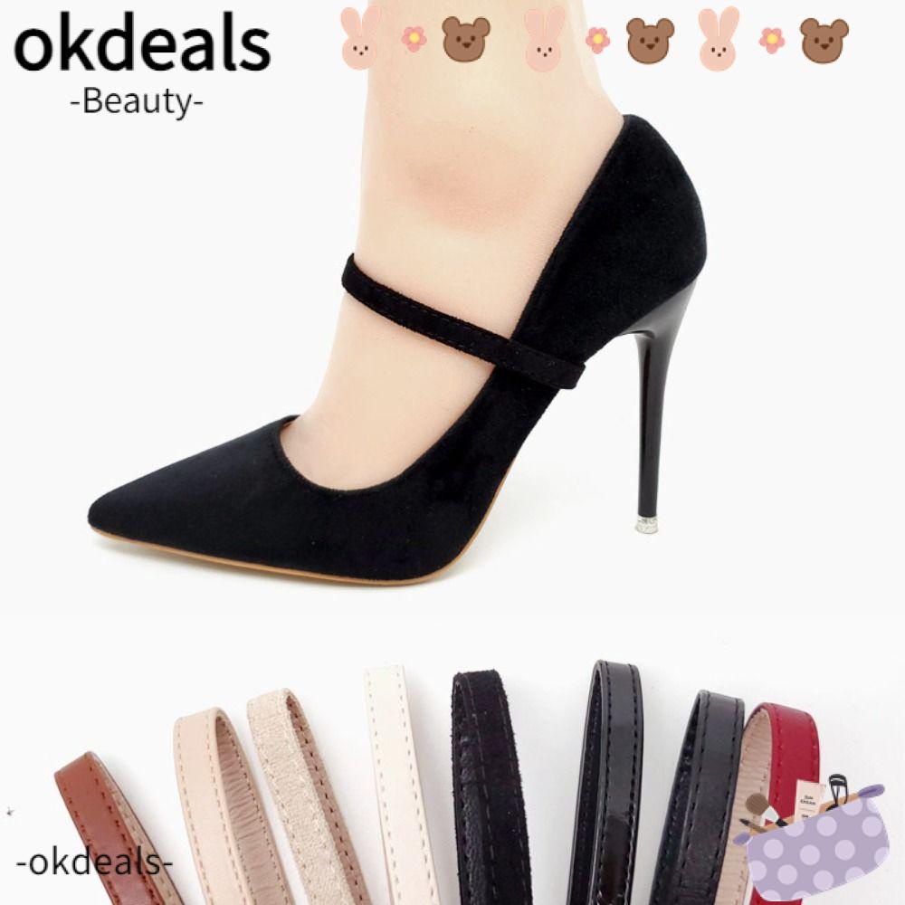 Okdeals anti-loose shoe belt dây giày tiện lợi giày cao gót bằng da giữ