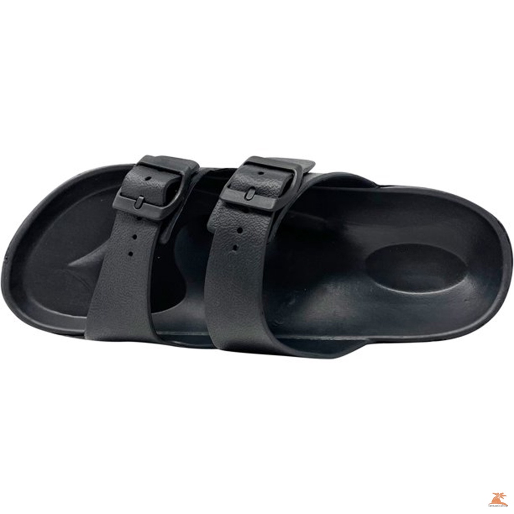 Double strap casual slides sandal wear-resistant long service life slippers