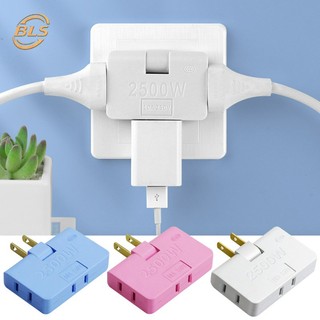 180° Bộ chuyển đổi ổ cắm có thể điều chỉnh được bộ chuyển đổi ổ cắm không dây eu / us / phích cắm sạc điện thoại di động du lịch tiện lợi