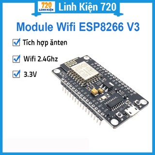 Module iot esp8266 esp-12e ch340 v3 cổng nối tiếp