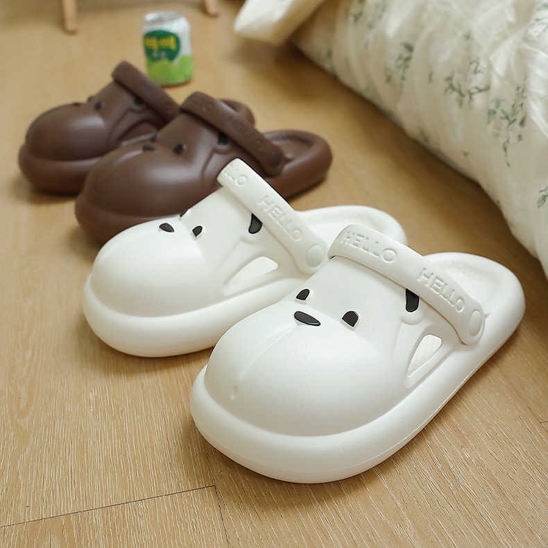 HHH Dép đi trong nhà dép quai ngang Mùa hè Kiểu Dáng Thời Trang 230812015