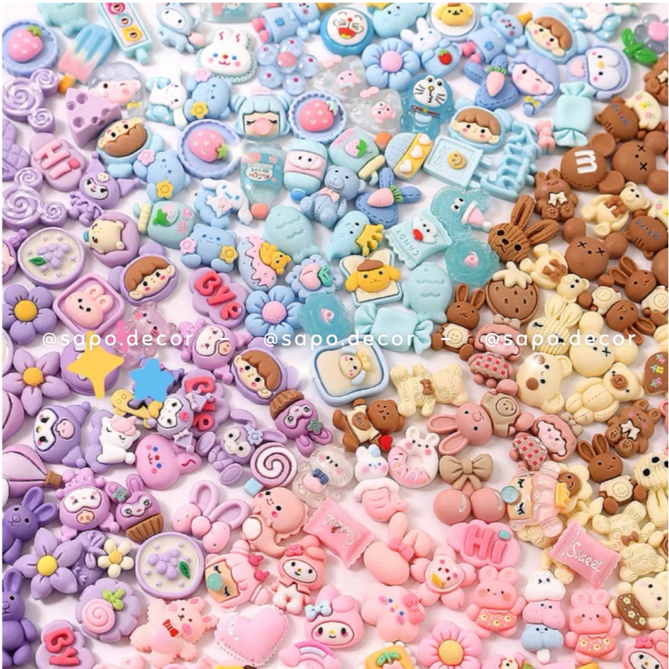 Sticker 3D trang trí bình nước, ốp điện thoại  hộp bút siêu dễ thương - Sapo Decor 4