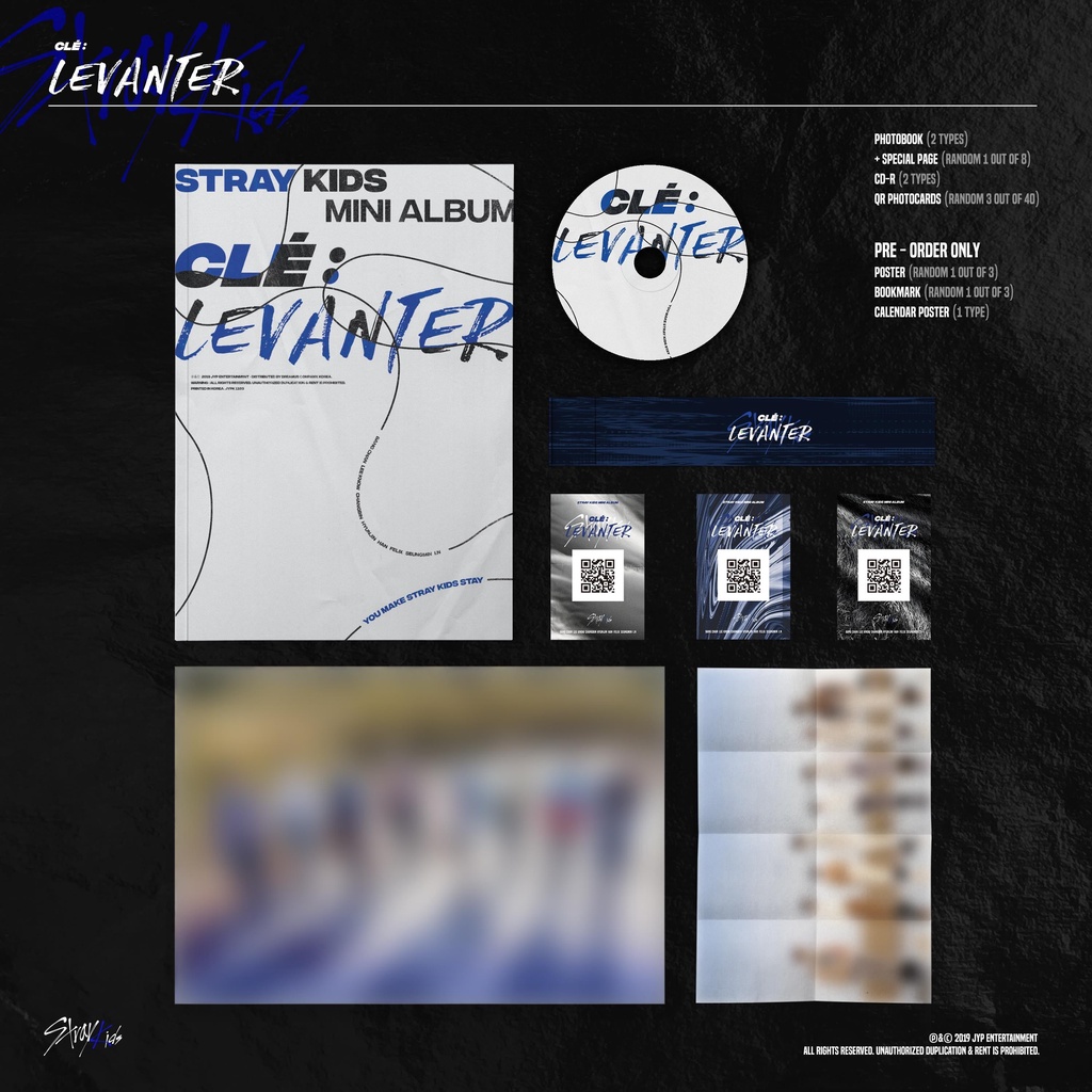 Stray Kids - Cle  LEVANTER Standard Ver.
