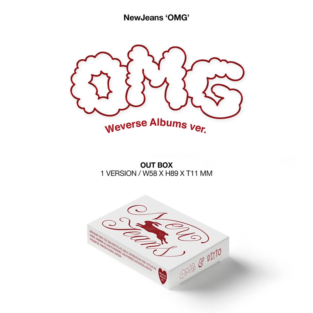 Newjeans - phiên bản album đơn 1  weverse albums