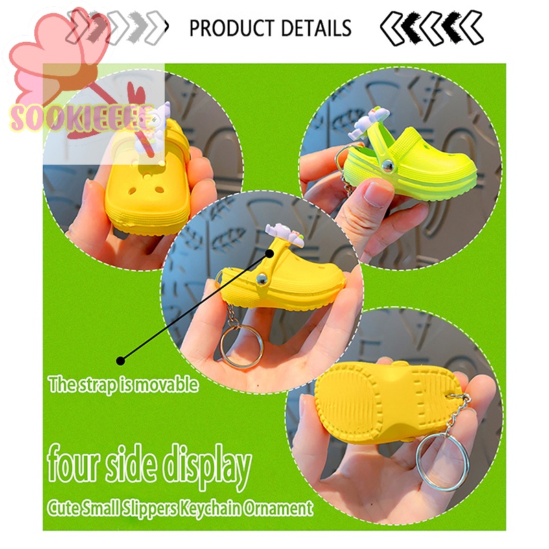Móc khóa SayMakerLace hình đôi giày mini dễ thương