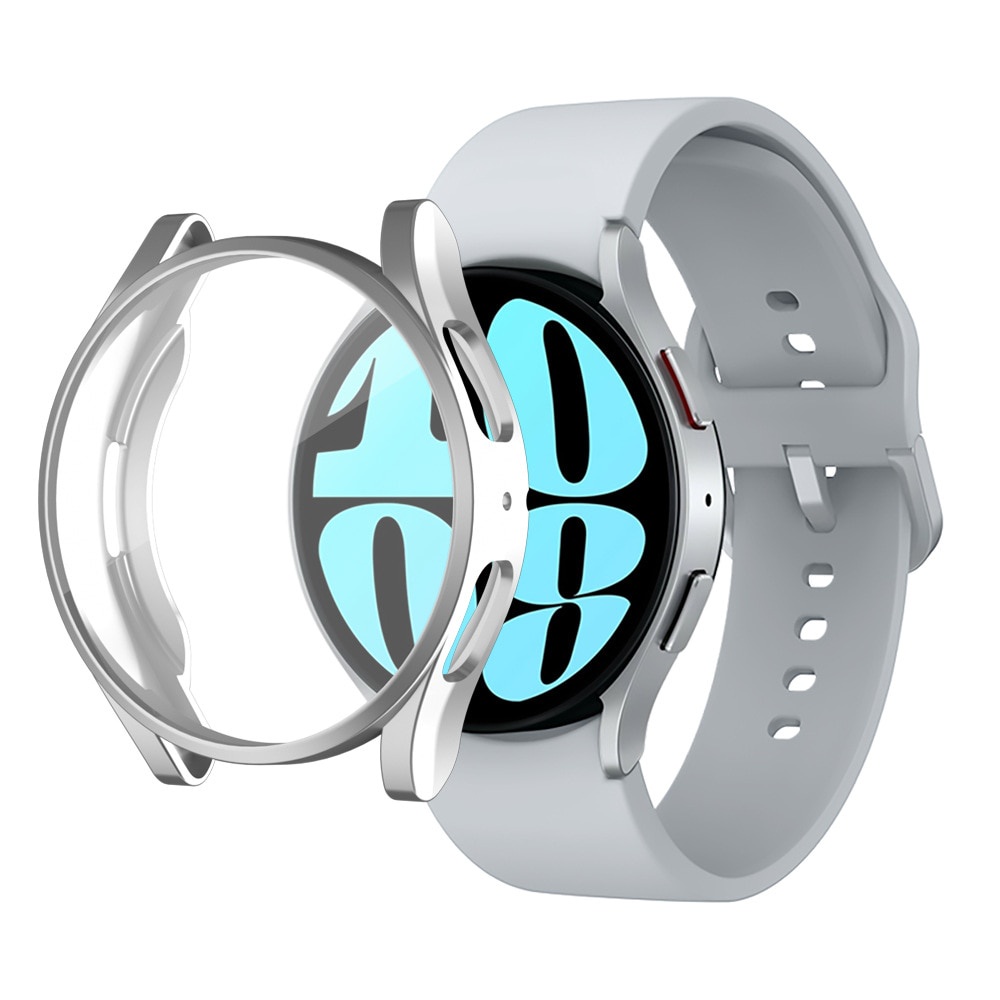 Bảo vệ vỏ tpu cổ điển cho samsung galaxy watch 6 4 4, bumper, 40mm, 44mm, 45mm, 47mm, 43mm, 4 pro, 4