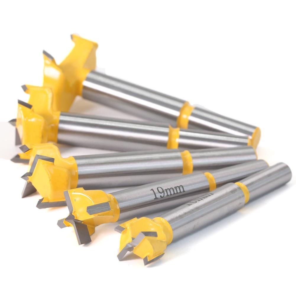 Mũi Khoan Gỗ 15mm-100mm Bằng Thép Gió Chuyên Dụng