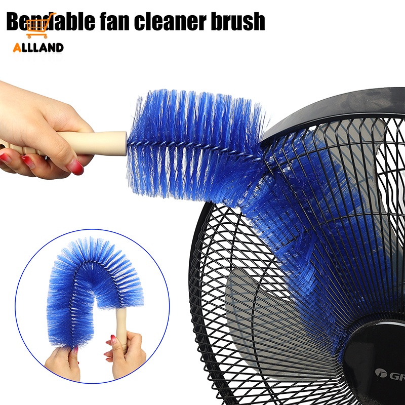 Dây sắt có thể uốn cong sáng tạo bàn chải quạt lông mềm nylon / bàn chải quét bụi di động / dụng cụ làm sạch đồ nội thất đa năng tại nhà