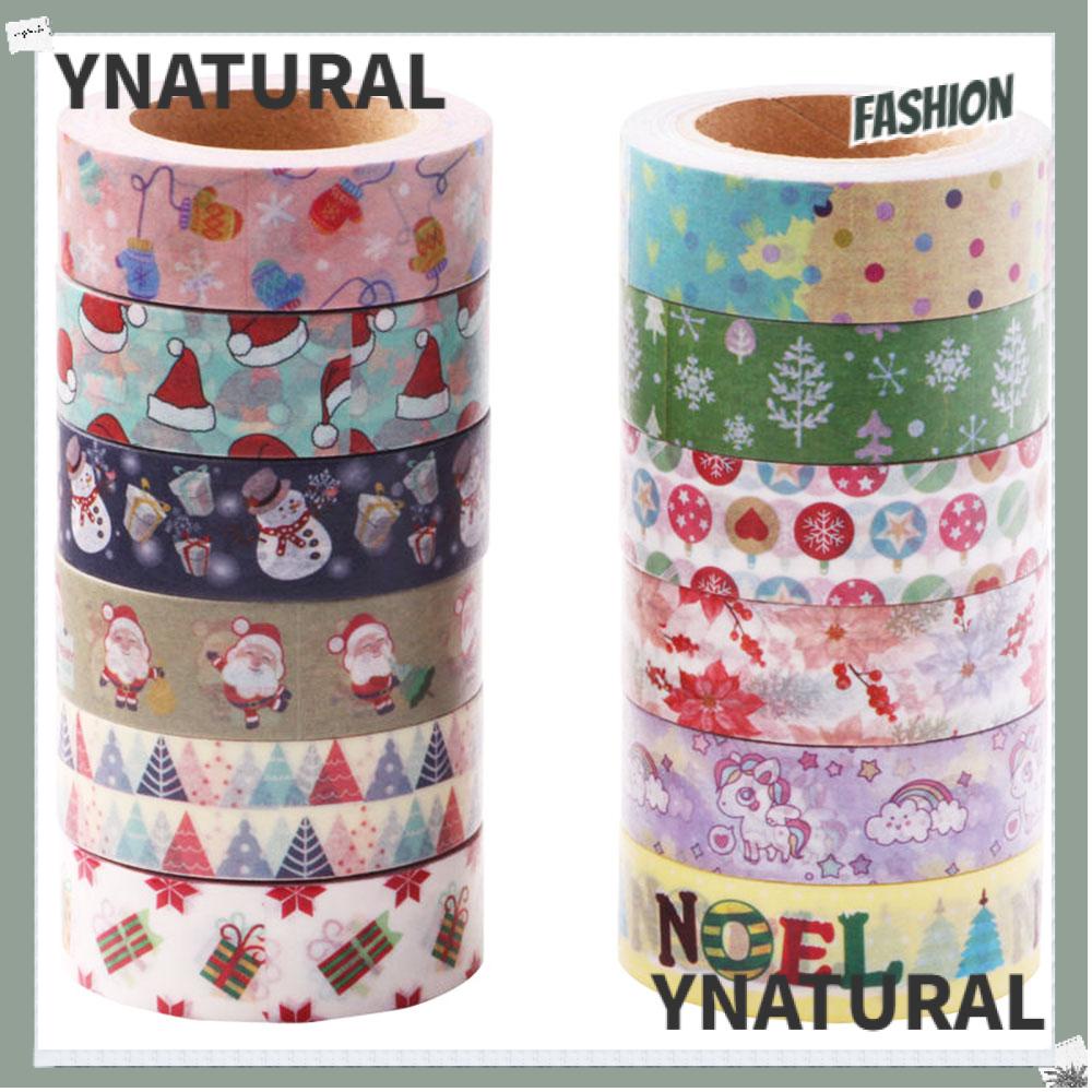 Ynatural 2 cái washi tape diy stylish masking scrapbook sticker